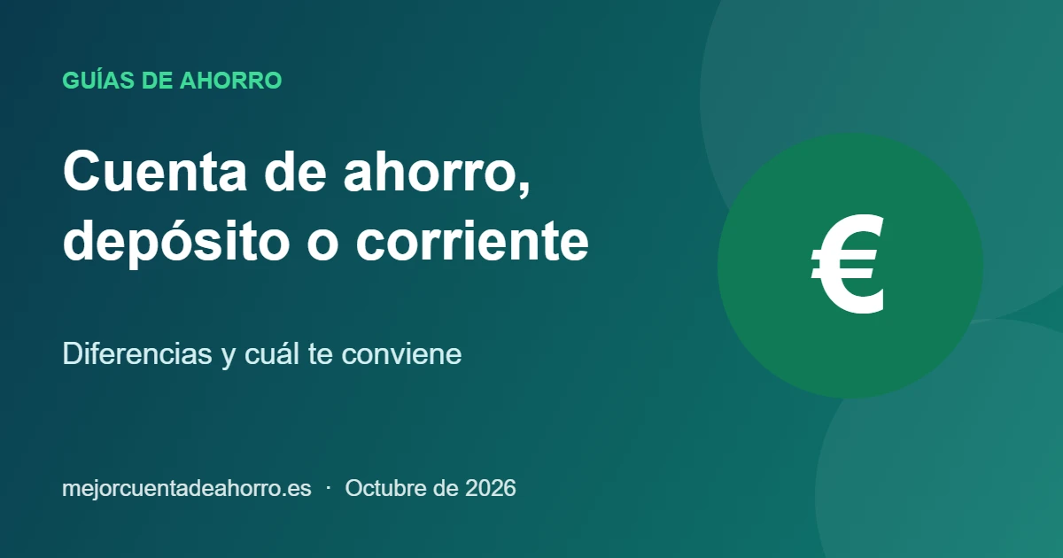 Ilustración: símbolo del euro, cuenta de ahorro, depósito o cuenta corriente
