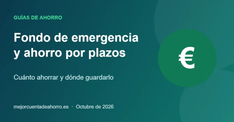 Ilustración: Fondo de emergencia y ahorro por plazos: cuánto ahorrar y dónde guardarlo